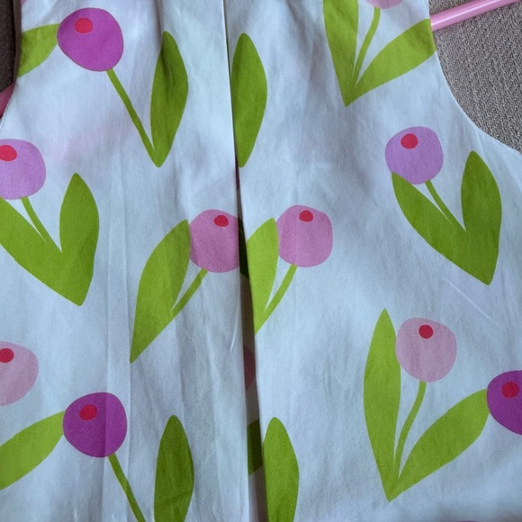 Jacadi Paris Baby Outfit with Pink and Green Accents size 12m - Picture 4 of 6